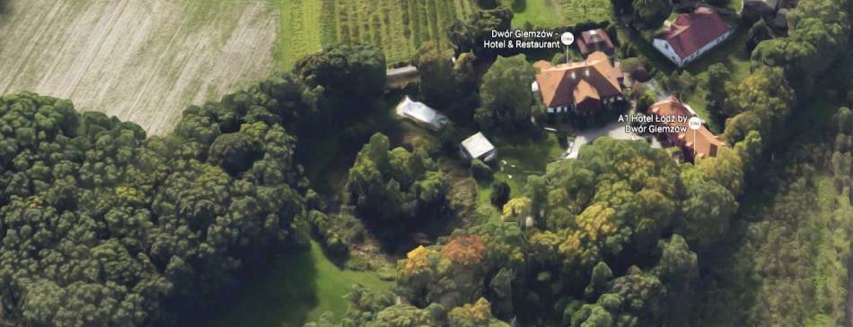 Hotel A1 Łódź – Autostrada A1 Mapa 3D