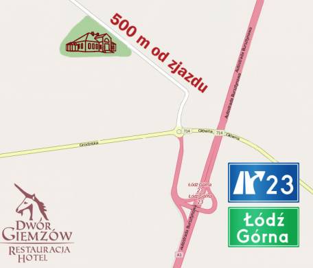 Jak dojechac z autostrady a1